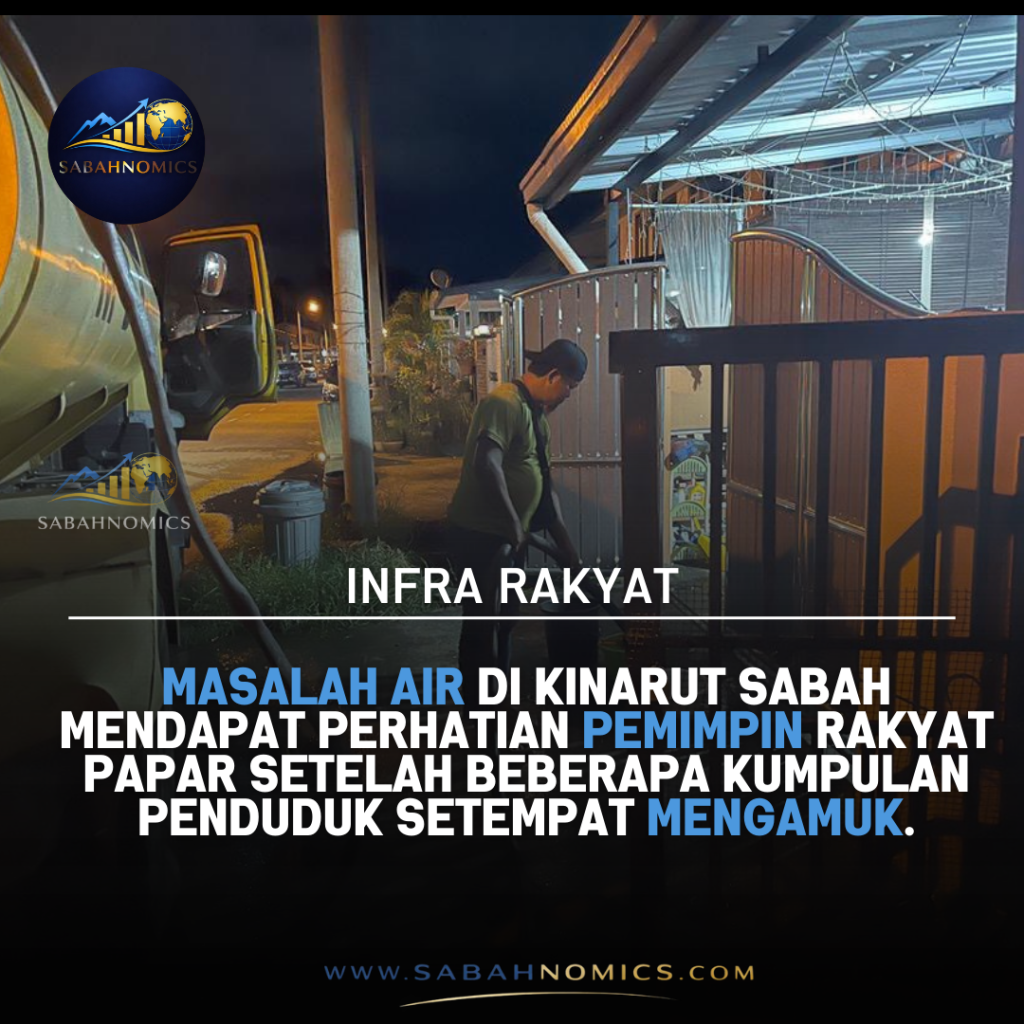 Usaha Penghantaran Bekalan Air ke Kawasan Terjejas di Kinarut & Kawang Diperhebat