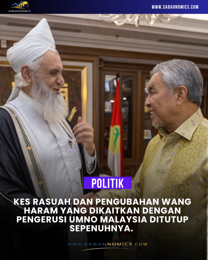 Kes Zahid Hamidi Ditutup Sepenuhnya – AGC Sahkan Tiada Tindakan Lanjut