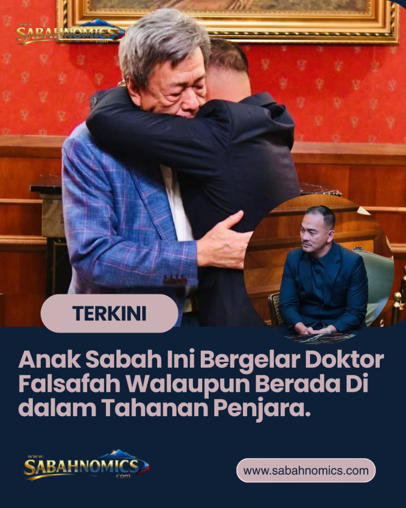 Anak Sabah Ini Bergelar Doktor Falsafah Walaupun Berada Di dalam Tahanan Penjara.