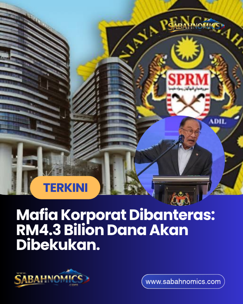 RM4.3 Bilion Dana Dibekukan: Kerajaan Pertingkat Tindakan Banteras Jenayah Korporat